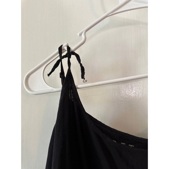 Loft women’s size medium black tank top spaghetti strap - Picture 3 of 9